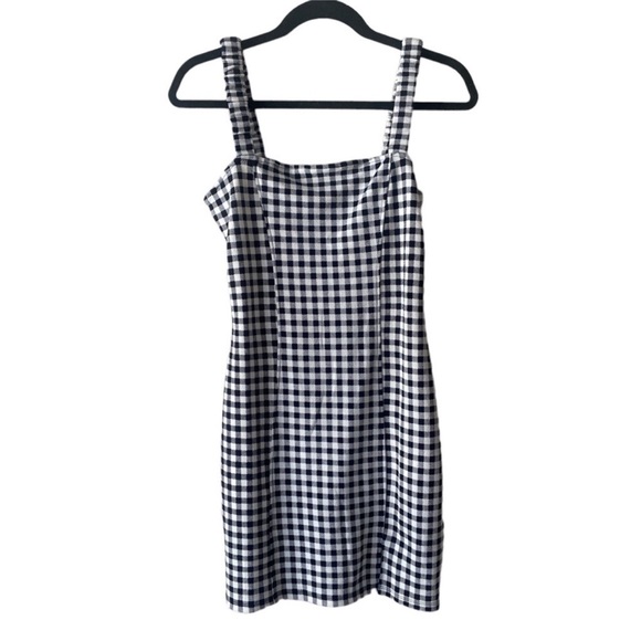 H&M Dresses & Skirts - H&M Divided Gingham Mini Bodycon Dress Size Small